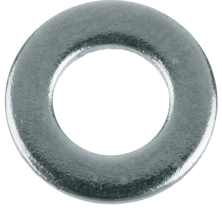 Изображение товара Шайба плоская М4 DIN 125A, высокопрочная HV300, оцинкованная сталь