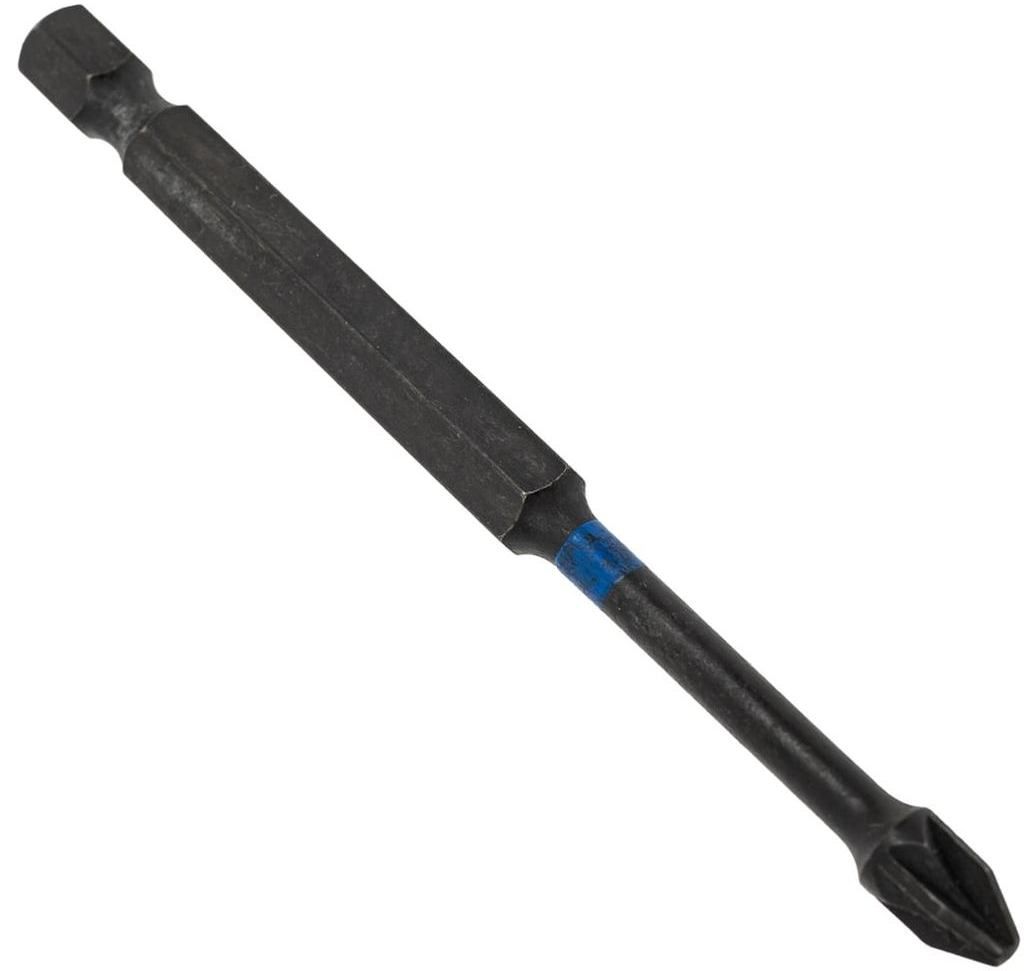 Бита торсионная крестовая PZ2 длина 90 мм, E1/4" Heller TD30564, сталь S2, 3 шт - фото