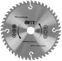 Диск пильный по ламинату 140х20/16х40T для циркулярных пил FIT 37765