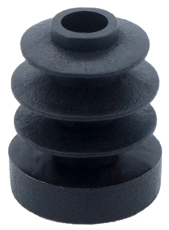 Заглушка выпуклая внутренняя для круглых труб ПСЧН, пластик, цвет в ассортименте - фото