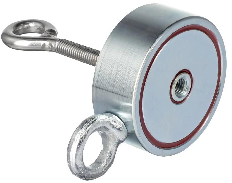 Магнит неодимовый двухсторонний поисковый F200х2 9-2032054 - фото