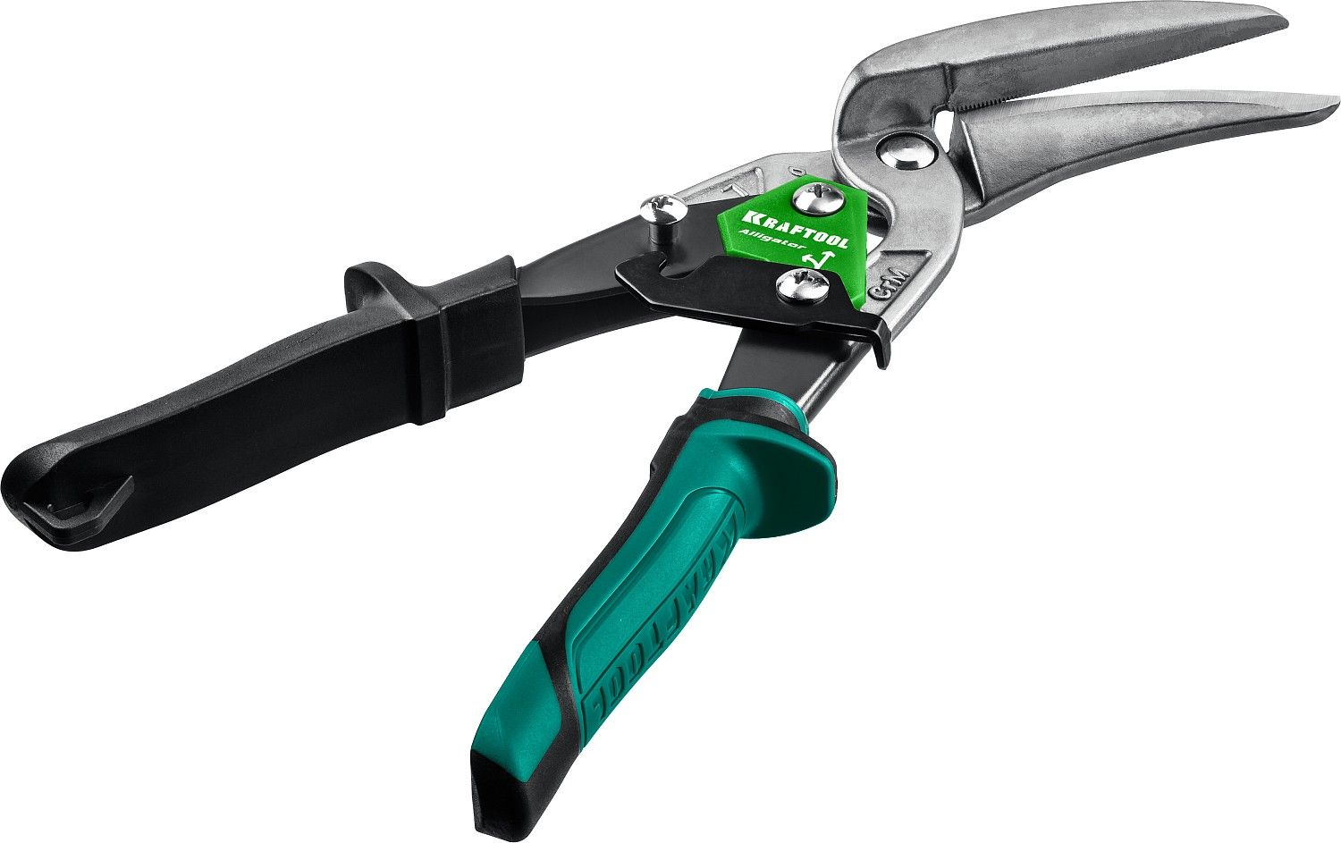Ножницы по металлу левые усиленные с выносом 280 мм Alligator Kraftool 2328-LL - фото