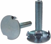 Болт норийный заершенный М8х42 мм DIN 15237, оцинкованная сталь
