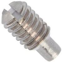 Винт установочный М10х10 DIN 417 с цапфой, нержавеющая сталь А4