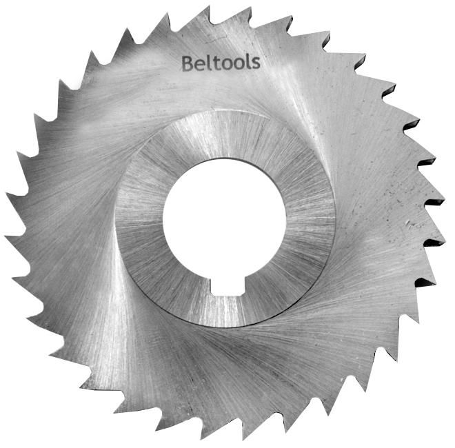 Фреза дисковая прорезная по металлу, со ступицей и шпоночным пазом HSS РИ - фото