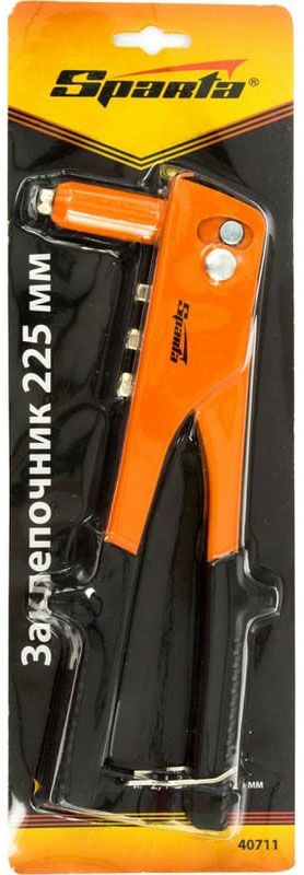 Заклепочник ручной вытяжной одноручный 2.4-4.8 мм усиленный, Sparta 40711М - фото