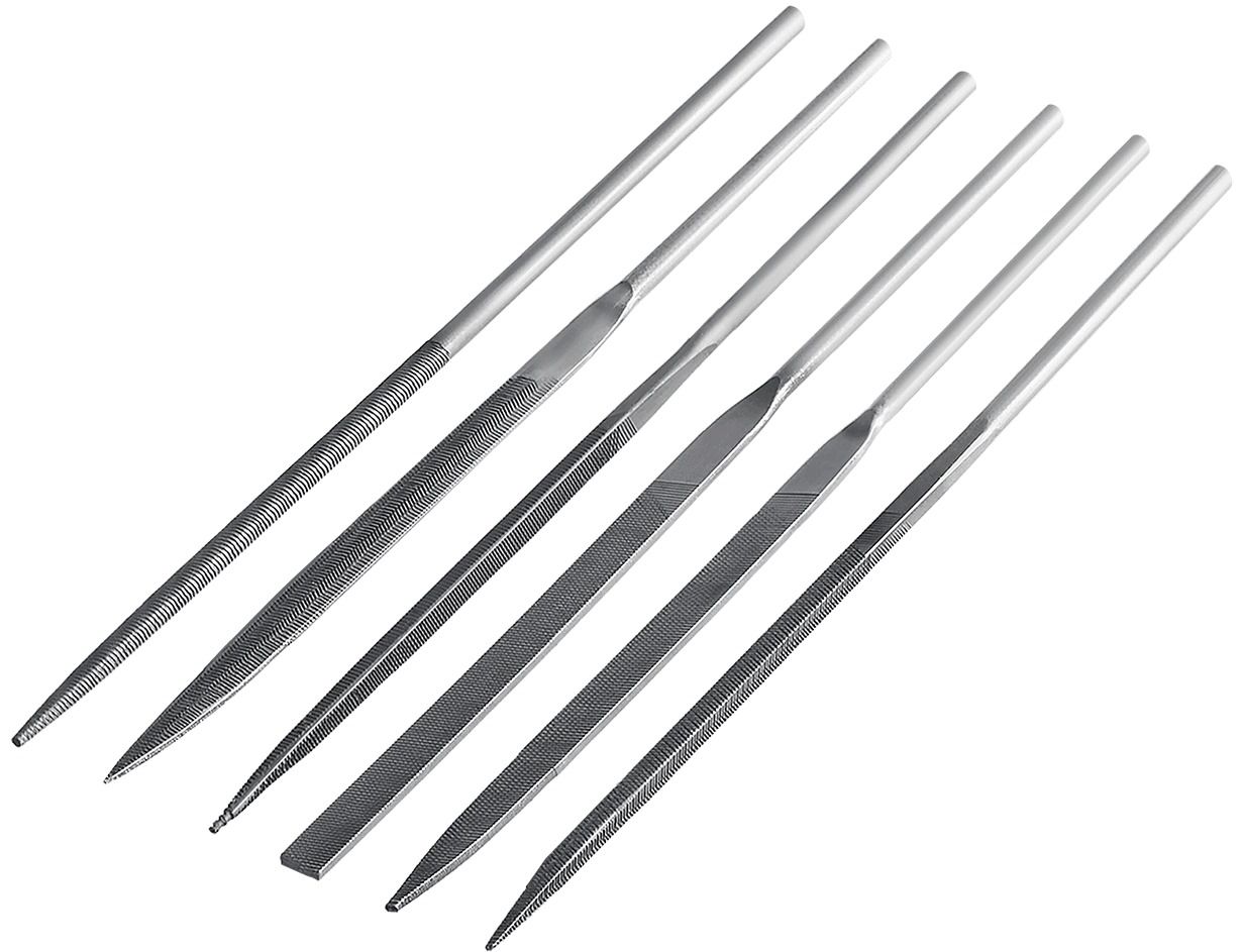 Набор надфилей 140 мм ЗУБР 1605-H6, 6 шт - фото