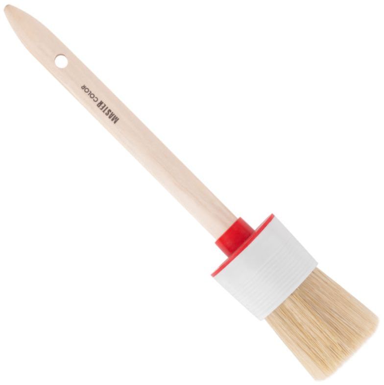 Кисть круглая Master Color, натуральная щетина - фото