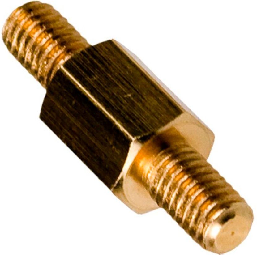 Стойка для печатных плат шестигранная PCHNN винт-винт, латунь - фото