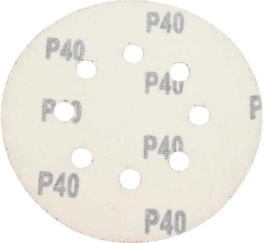 Круг шлифовальный самозацепляющийся с отверстиями Stayer Prof, 5 шт - фото