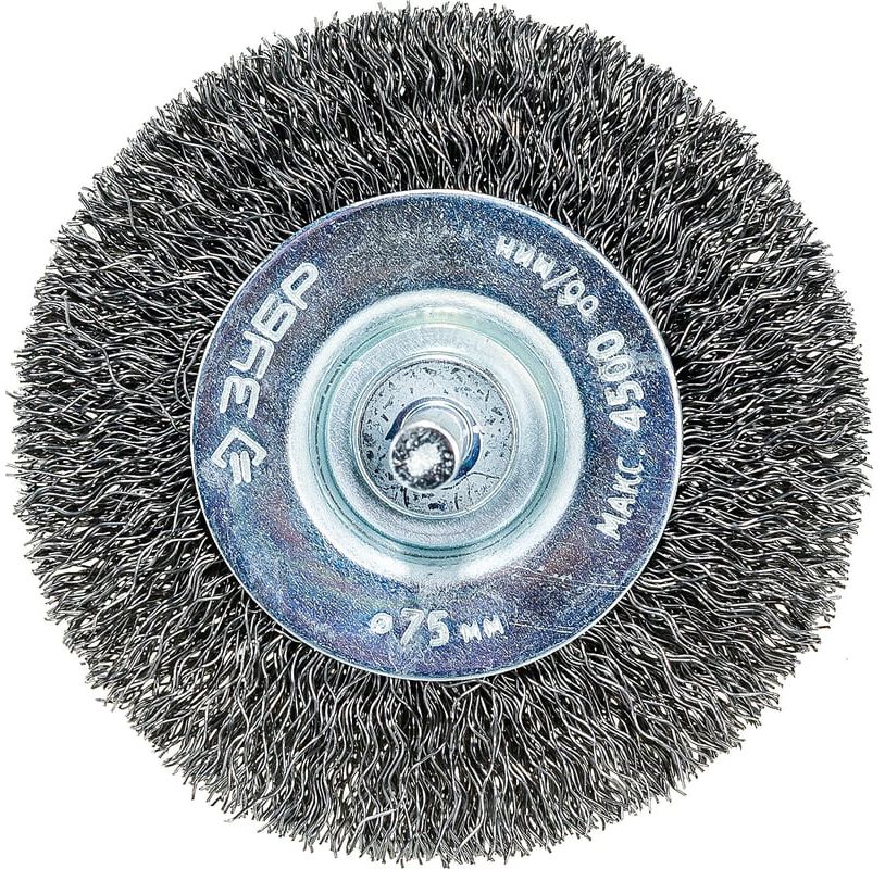 Щетка дисковая витая для дрели Профессионал ЗУБР - фото