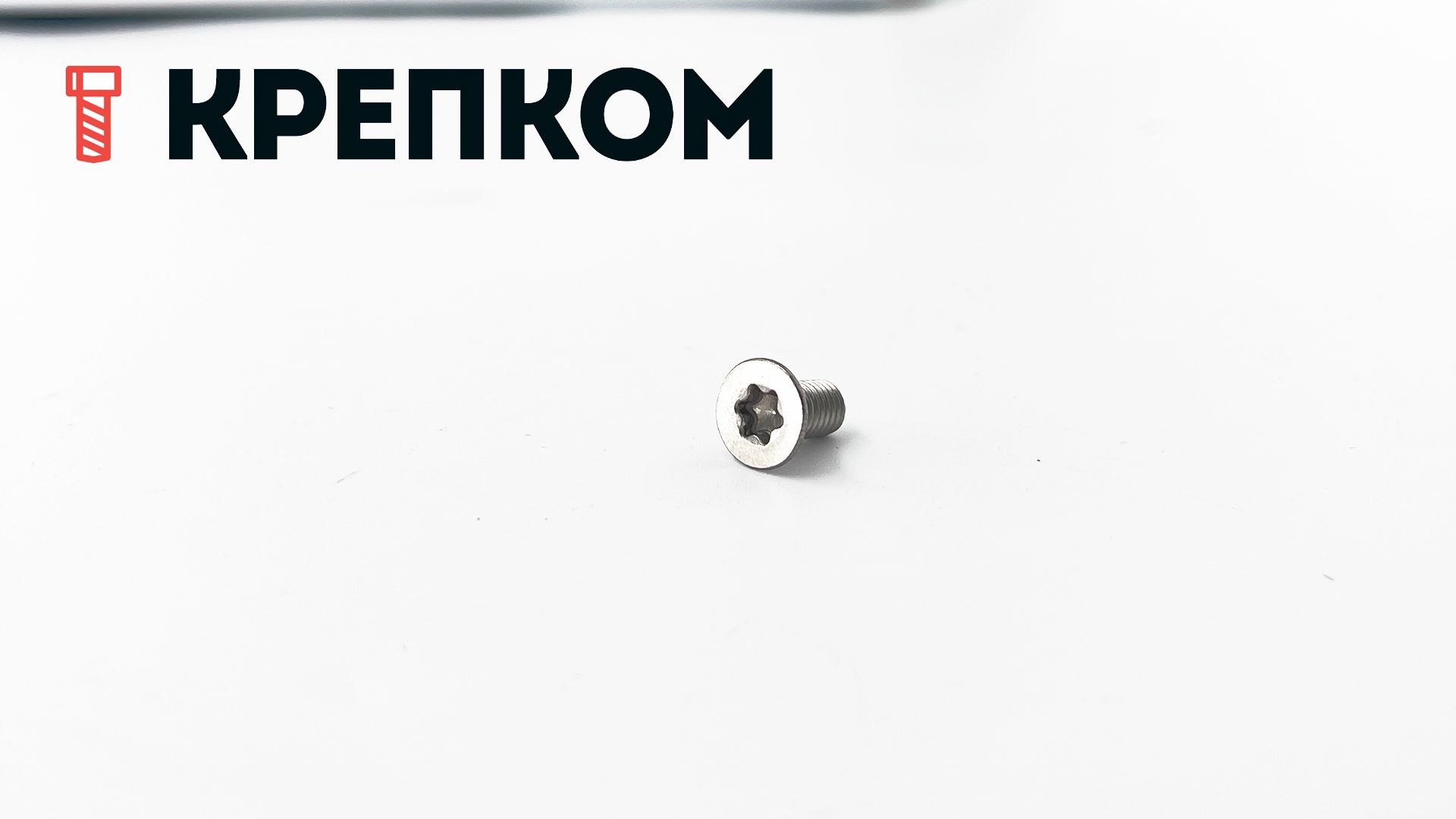 Винт с потайной головкой и шлицем TORX ISO 14581 (DIN 965), нержавеющая сталь А4 - фото