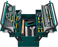 Набор инструмента универсальный 1/2"+1/4" Kraftool Grand-131 27978-H131, 131 предмет