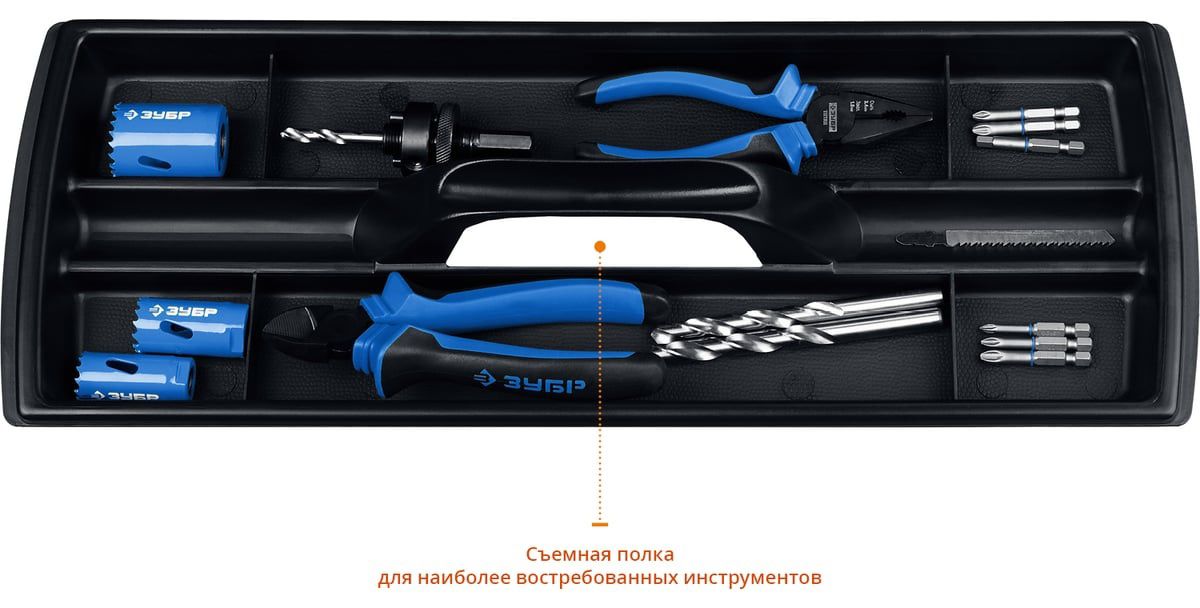 Ящик для инструментов 25 " Союз-25 Профессионал ЗУБР 38151-25_z01 - фото
