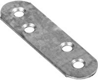 Пластина бытовая 60х16х1,5 мм, оцинкованная сталь