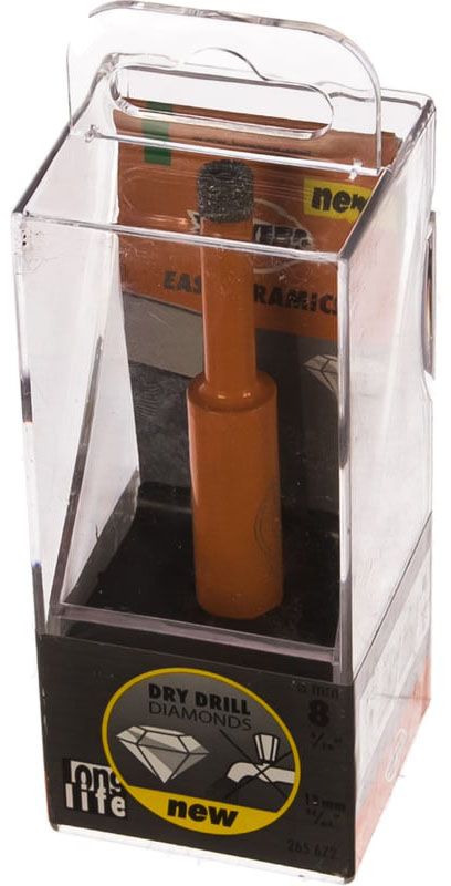 Сверло алмазное сухого реза 8 мм Easy Ceramics Hawera 265672 - фото