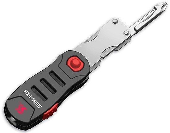 Карманный мультитул-брелок Swiss+Tech Transformer 6-in-1 ST11300 - фото