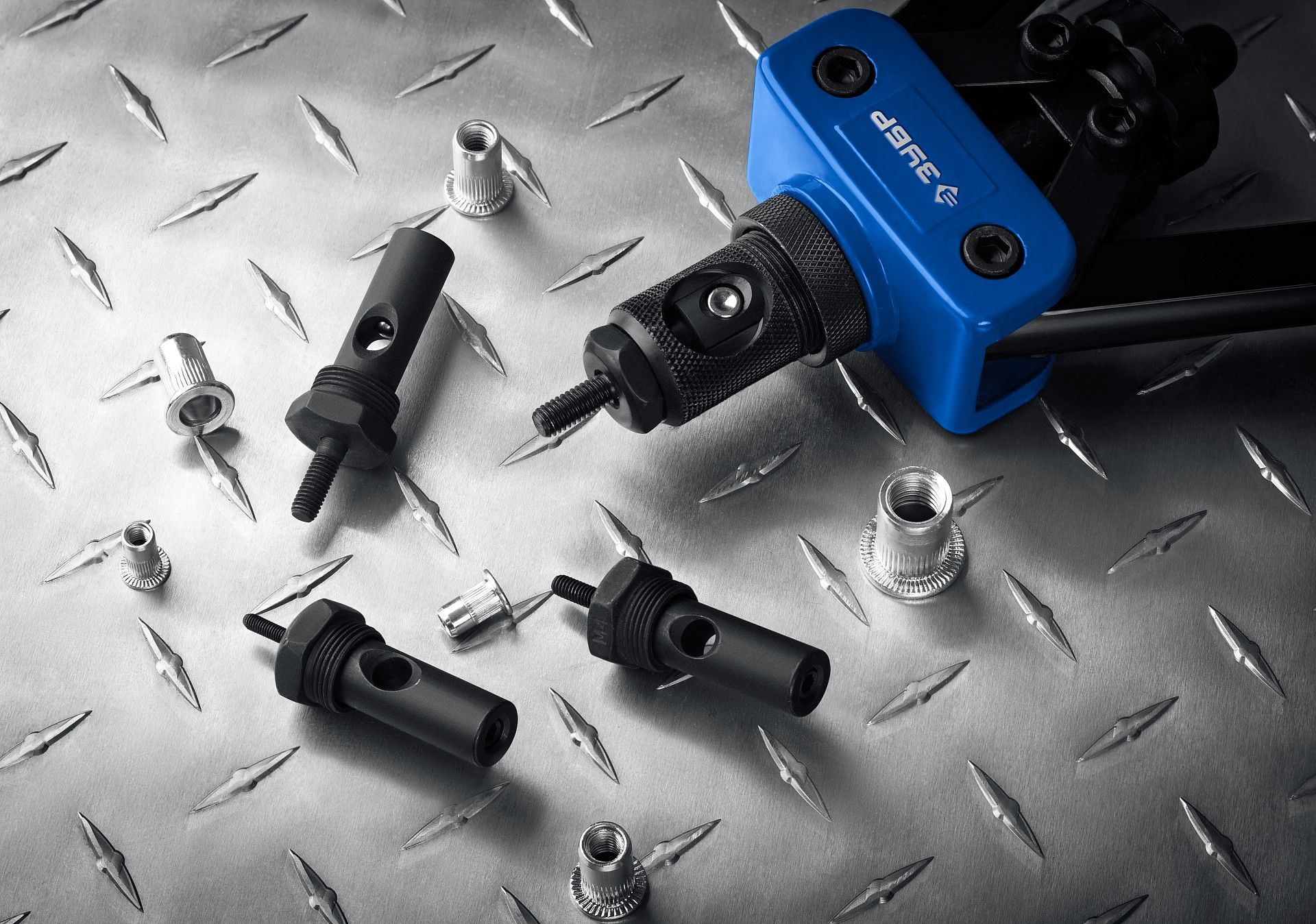 Заклепочник резьбовой двуручный М3 - М10 ЗУБР 31056 - фото