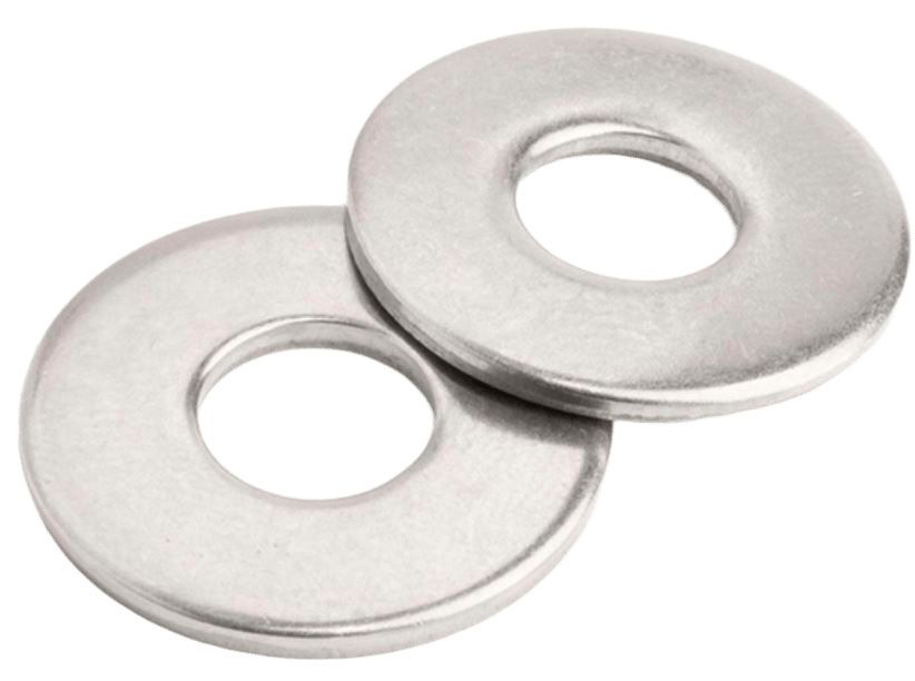 Шайба плоская широкая М16 NFE 25-514 тип L (WS 9247), нержавеющая сталь А4 - фото