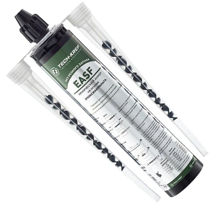 Химический анкер на основе эпокси-акрилата Tech-KREP EASF EPOXY, 410 мл - фото