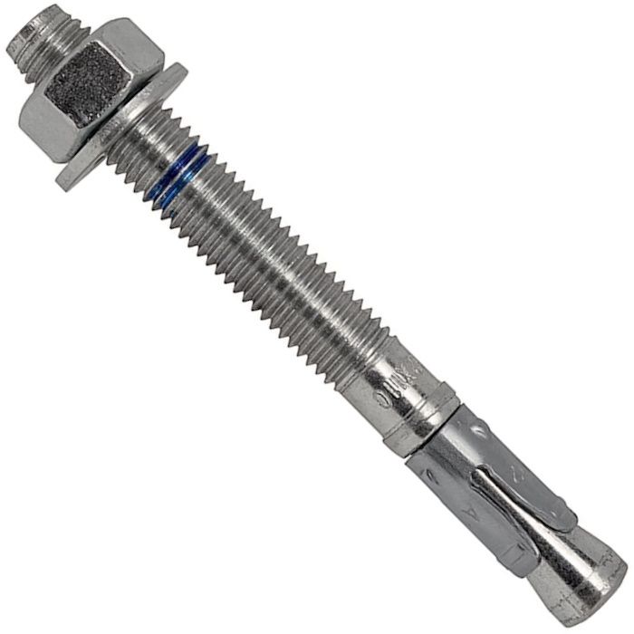 Изображение товара Анкер-болт с гайкой и шайбой 10х115 из нержавеющей стали A4 для бетона и камня