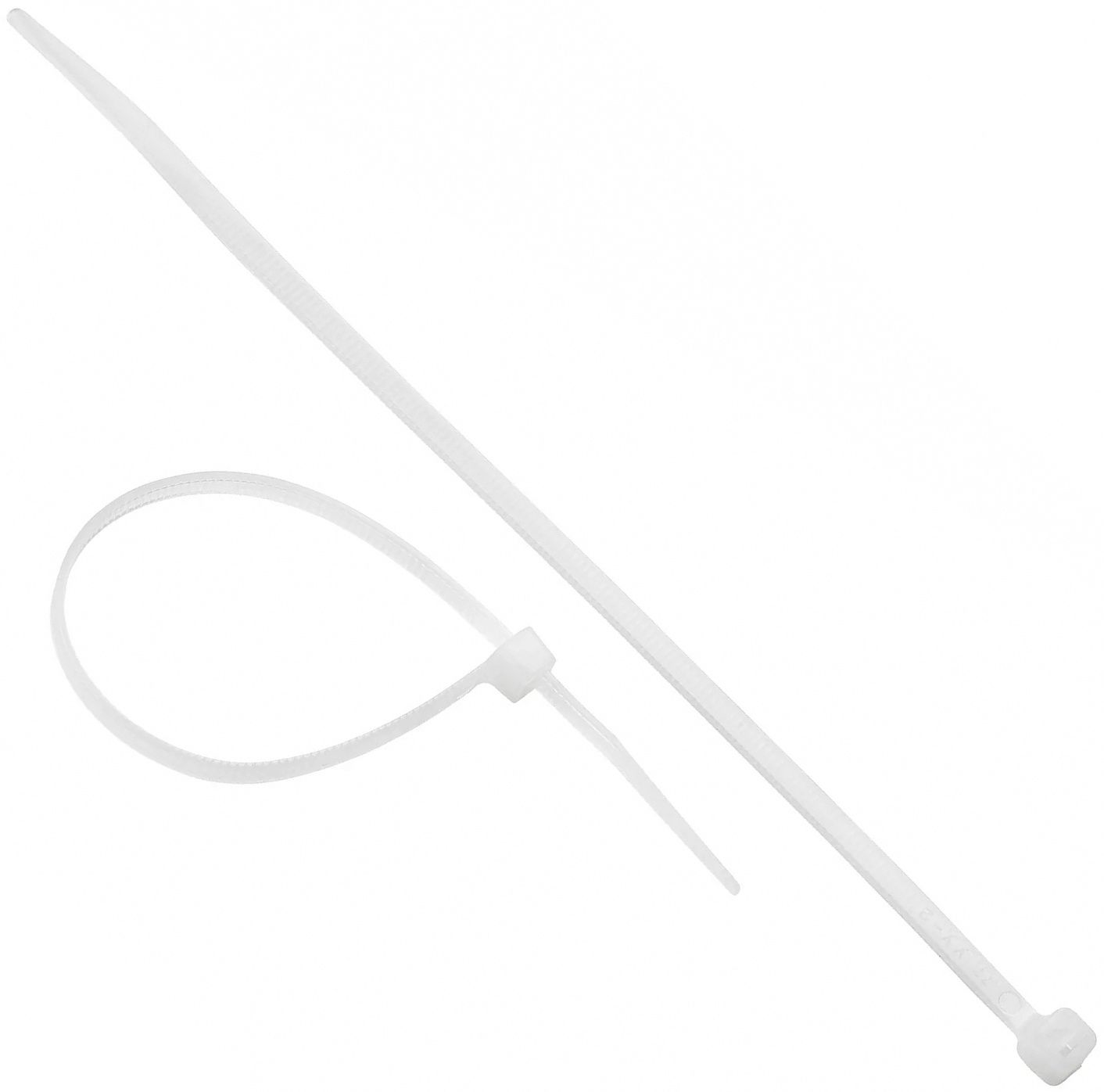 Кабельная стяжка 3,5х150 мм JS+ Sormat 9640017115, белая, 500 шт в упаковке - фото