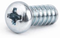 Винт с полукруглой головкой (полусфера) и шлицем PH, оцинкованная сталь