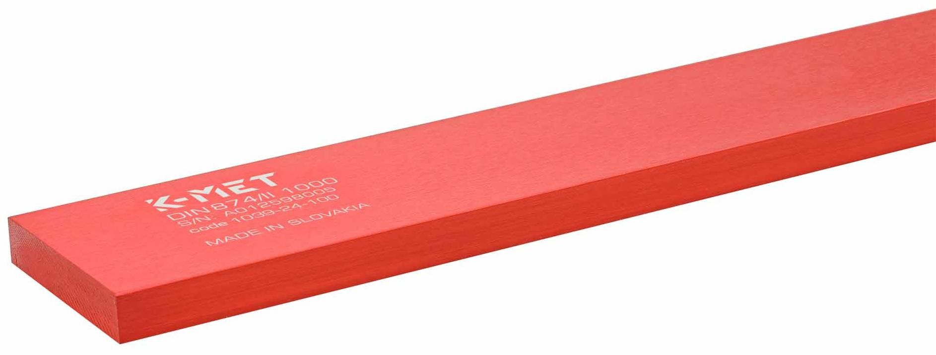 Линейка поверочная ШП-1000х60х12 мм класс 2 DIN 874 Kinex 1039-24-100, алюминий - фото