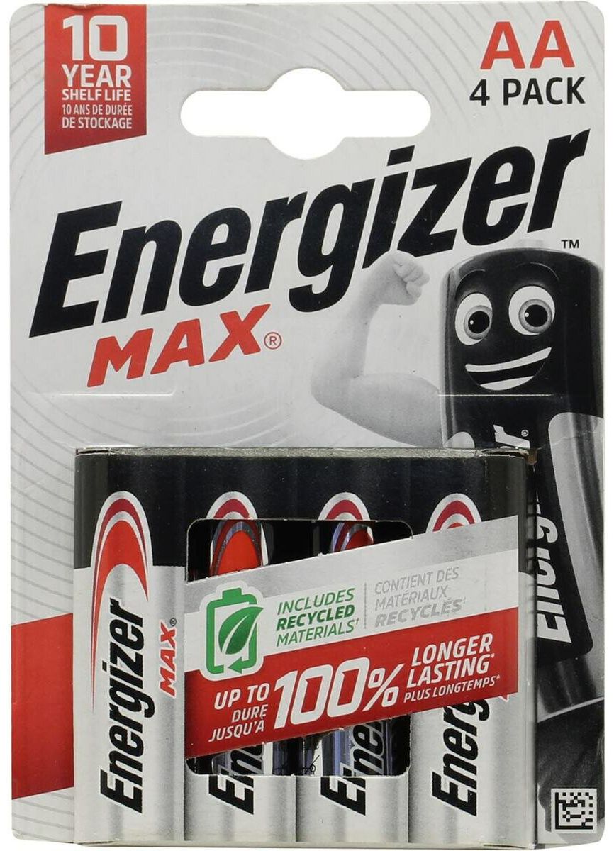 Батарейки Energizer MAX LR6 (AA) - фото