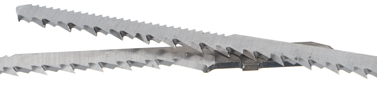 Полотно по дереву для лобзика 100/75 мм, чистый рез, T101AO Kraftool 159514-2.5-S5, хромованадиевая сталь, 5 шт - фото