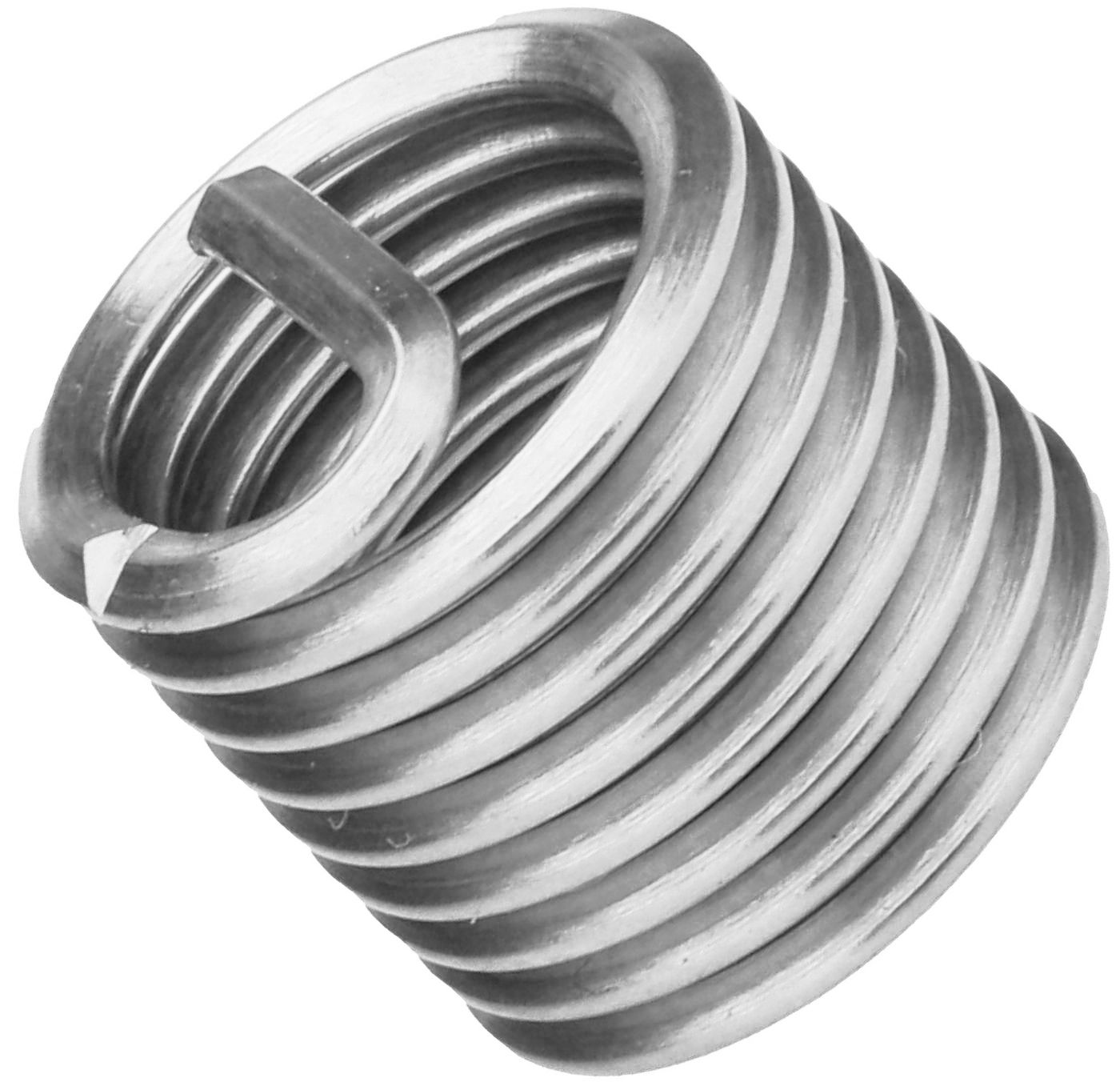 Вставка резьбовая дюймовая UN 1 1/4"-8-G(BSP) 1,5xD DIN 8140S Volkel V-Coil 08732, нержавеющая сталь - фото