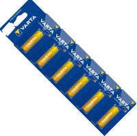 Батарейка щелочная AAA Varta Longlife 4103101486, 6х1 шт в блистере