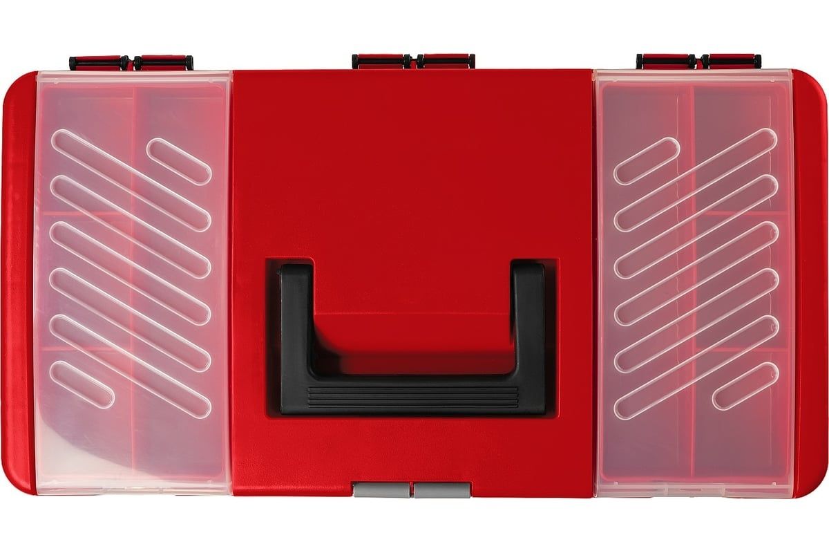 Ящик для инструментов пластиковый 17" 420х220х180 мм НЕВА-17 ЗУБР 38323-17 - фото