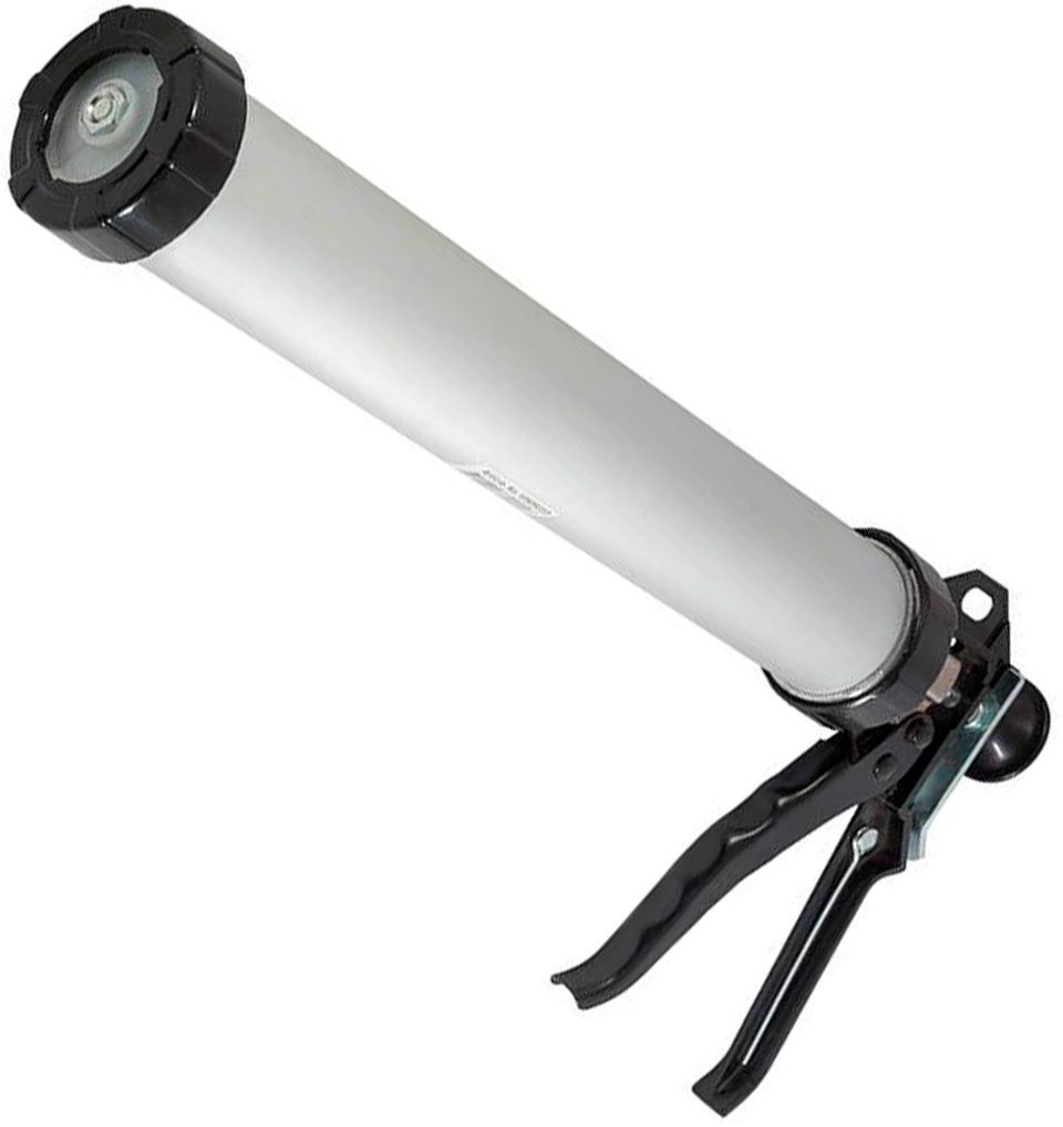 Пистолет закрытый для герметика 600 мл МастерАлмаз 10509223, алюминий - фото