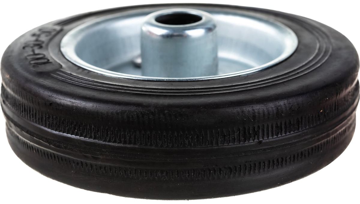 Колесо с игольчатым подшипником резина/металл ЗУБР - фото