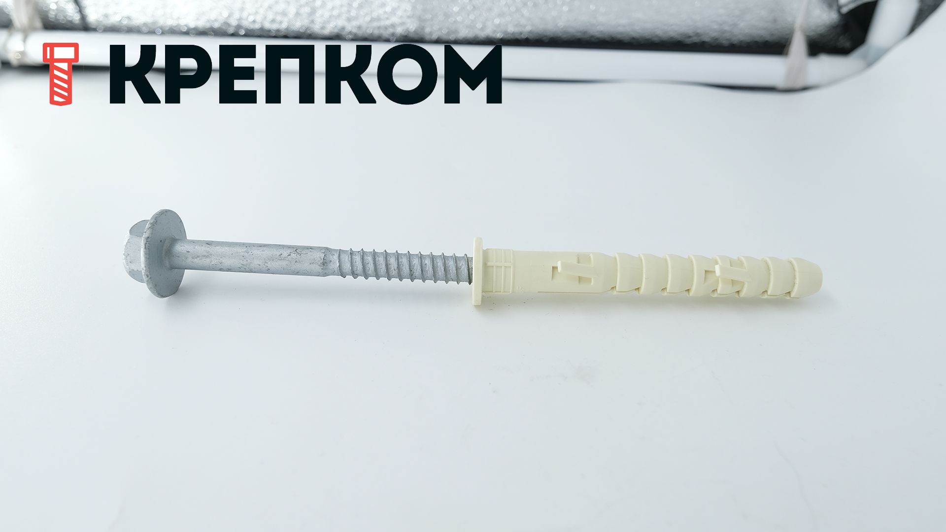 Дюбель фасадный Sormat S-UF с шурупом S-FP - фото