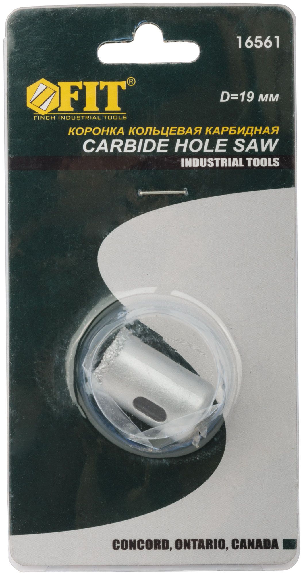 Коронка карбидная по кафелю 19 мм FIT 16561 - фото