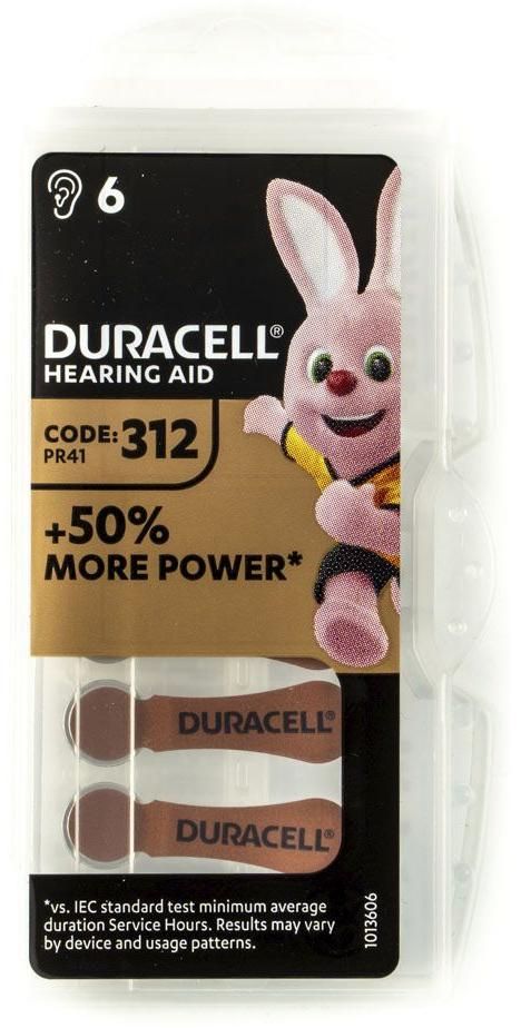 Батарейка Duracell ZA13 6BL 683198 - фото