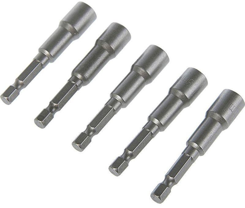 Головка магнитная для саморезов SW 8х65 мм Forward 34008065, 5 шт - фото