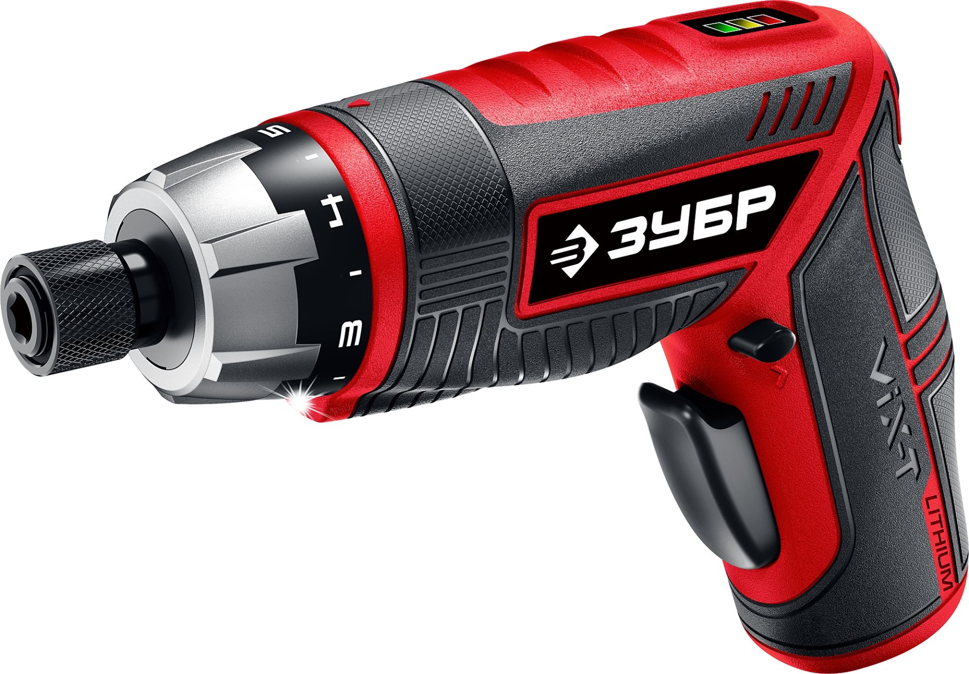 Отвертка-трансформер аккумуляторная ЗУБР Мастер ViX-T ЗО-ЕМ-3.6 Ли, в кейсе - фото