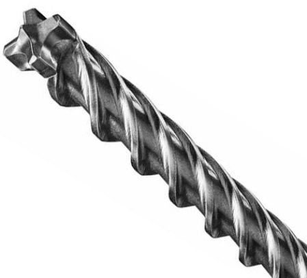 Бур 4-мя режущими кромками FCH SDS-max Hawera - фото