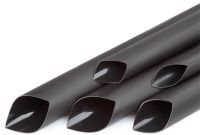 Трубка термоусаживаемая с клеевым слоем, не подавляющая горения ТТК Raychman, черная
