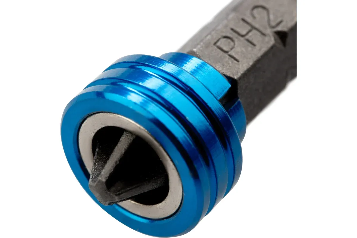 Бита с ограничителем и магнитом PH2x50 мм Gross 11456, сталь S2 - фото