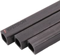 Трубка карбоновая квадрат-круг 8х6,5х2000 мм