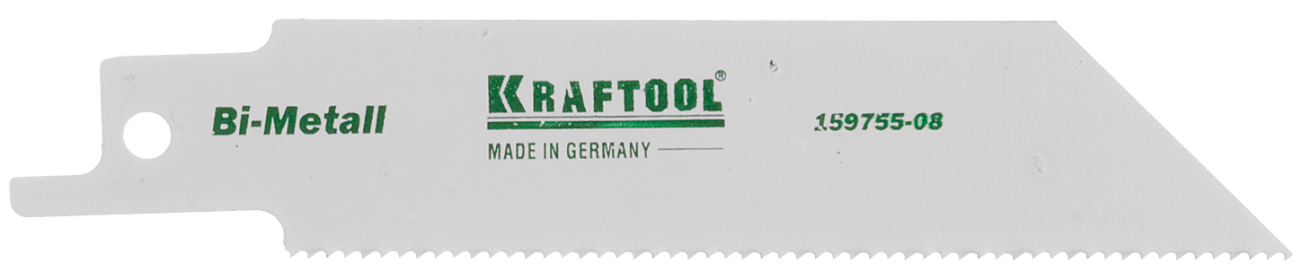 Полотно по металлу для сабельной пилы 80/100 мм S522EF Kraftool Industrie 159755-08, биметалл - фото