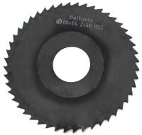 Фреза дисковая прорезная 80х1,4х22 мм, Z48, тип 2, со ступицей HSS Nit РИ ri.174.2520