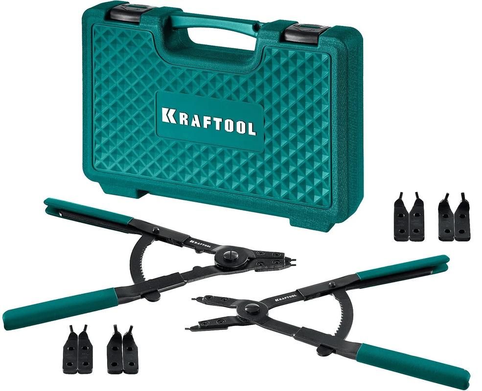 Изображение товара Профессиональный набор съемников стопорных колец Kraftool 22815 170 мм