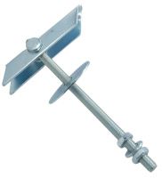 Анкер самоустанавливающийся М8 20х100 мм Fischer KD8 80178, оцинкованная сталь