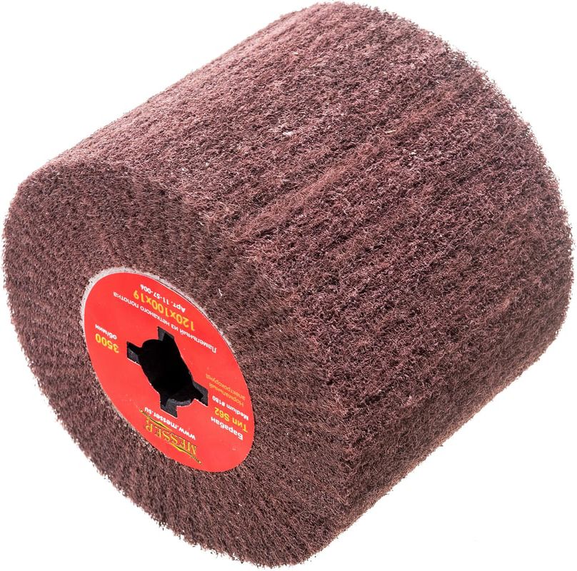 Барабан ламельный 120х100 Р180 посадка 19 мм S62 Messer 11-57-006 - фото