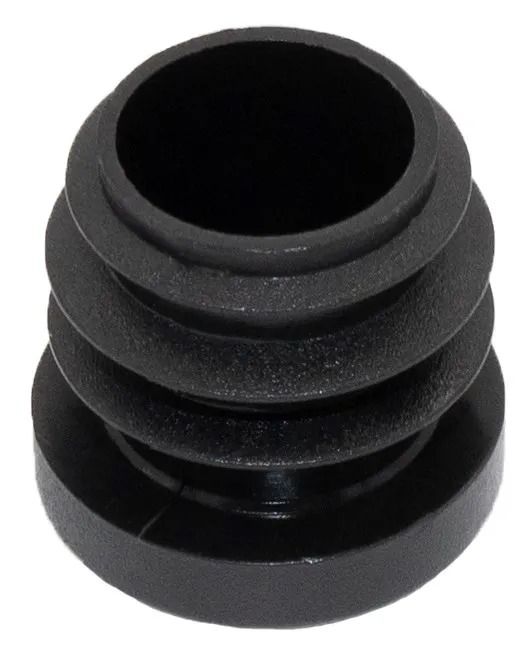 Заглушка плоская внутренняя для круглых труб ZO, пластик - фото